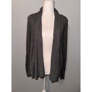 H&M Women's Dark Grey Long Sleeve Cardigan -‎ Small